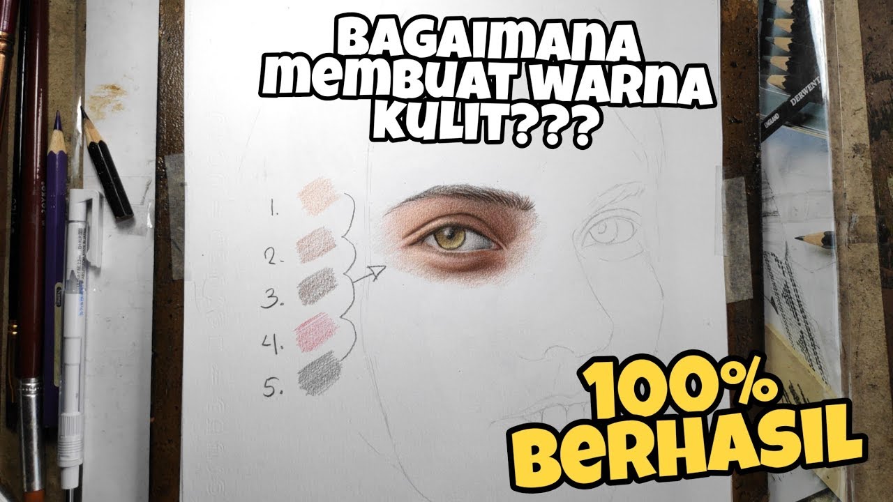 Cara Membuat Warna Kulit Untuk Pemula 100% Berhasil