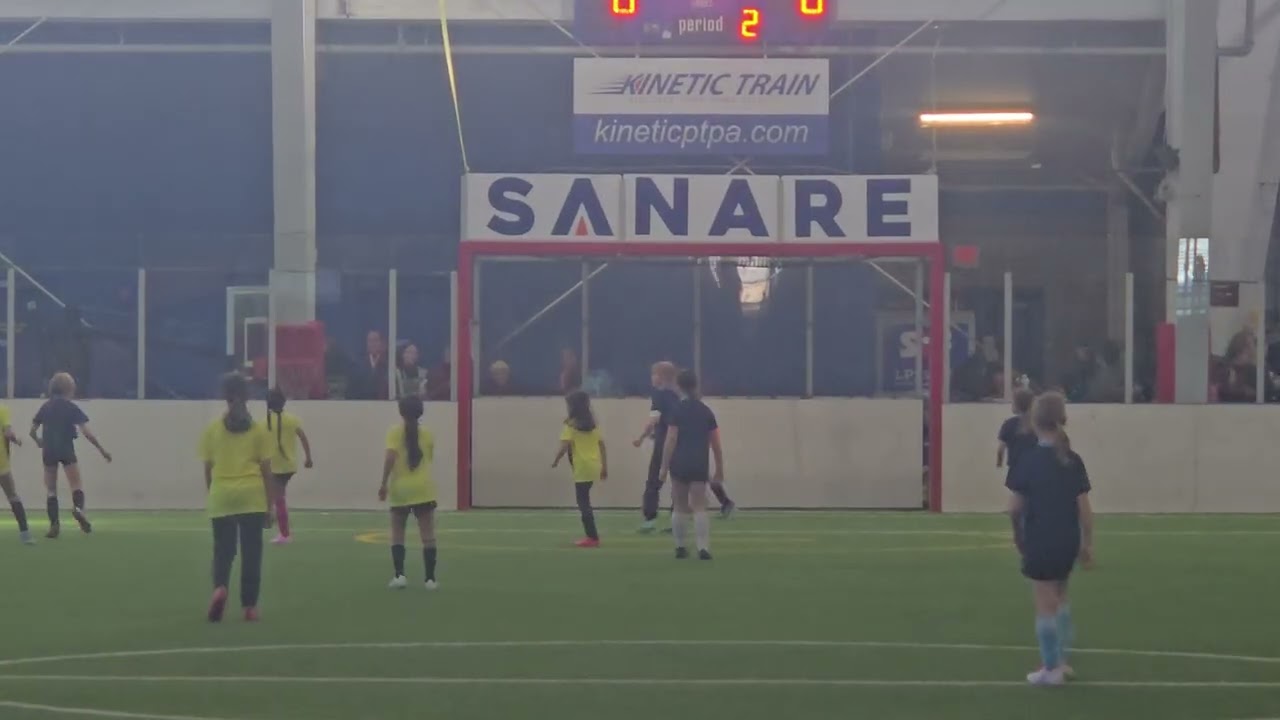 Yellow 5 vs. Navy 5 @ United Sports Center Indoor Turf A Sanare Saturday January 31, 2026 