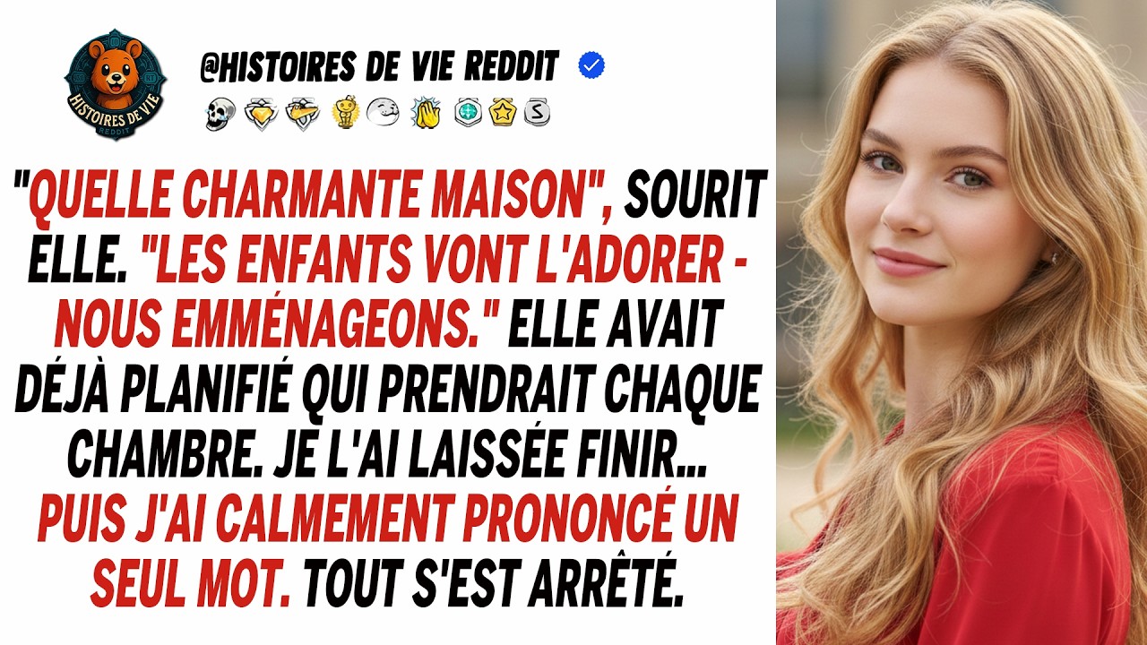 Ma belle-fille veut s'installer chez moi sans mon accord. J'ai dit non. C'est ma maison !