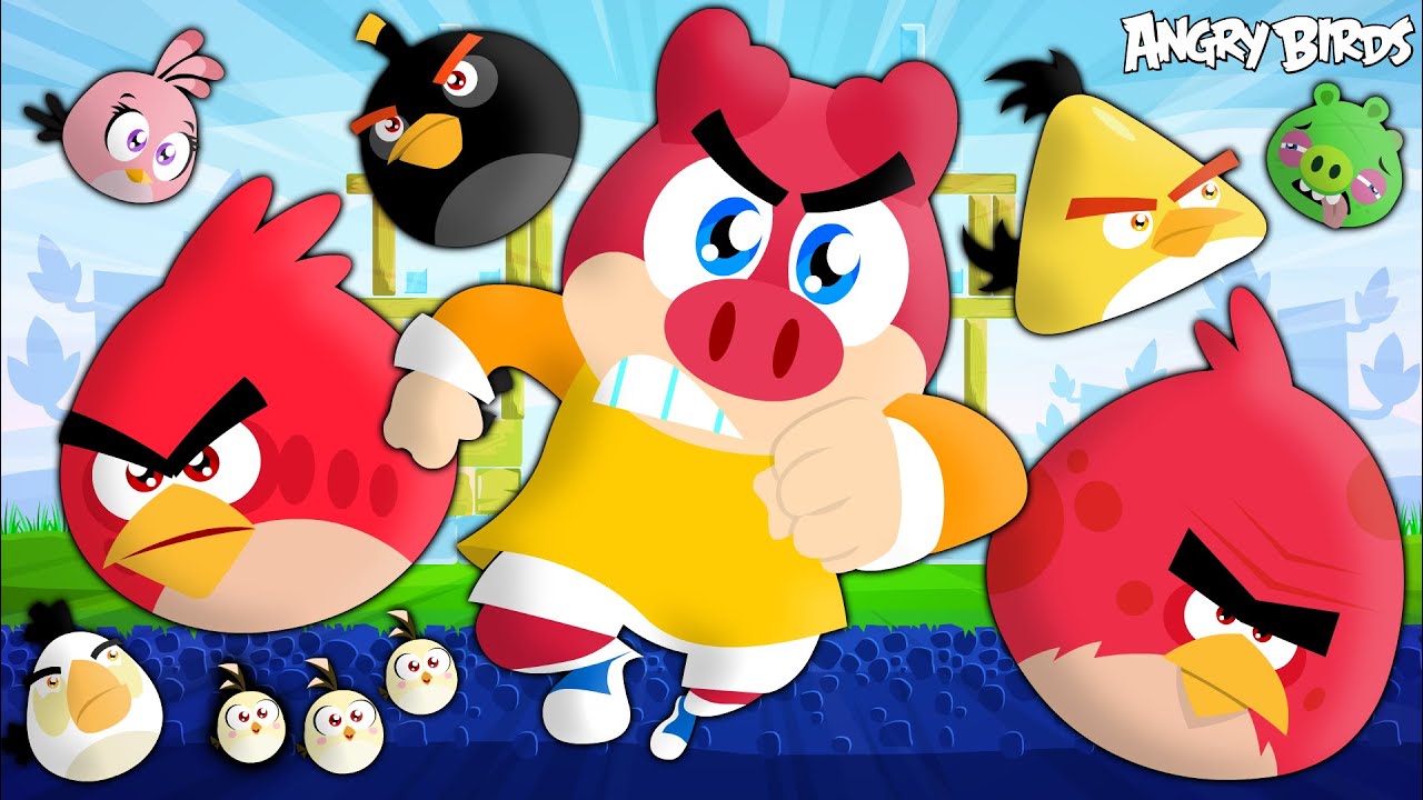 Flonk com Angry Birds - Turma Mirim