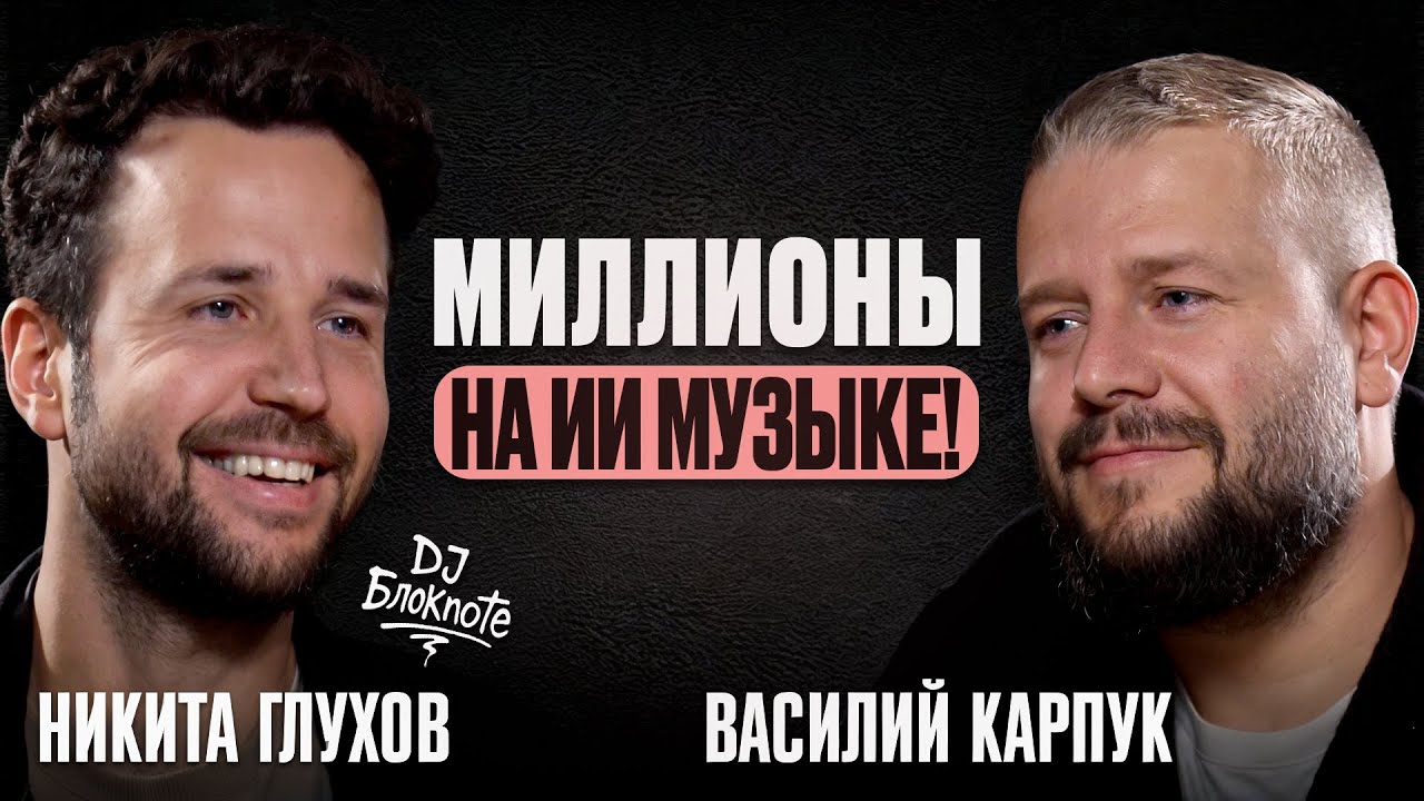 От экспериментов с ИИ до 50 млн прослушиваний: Путь DJ БлокNote
