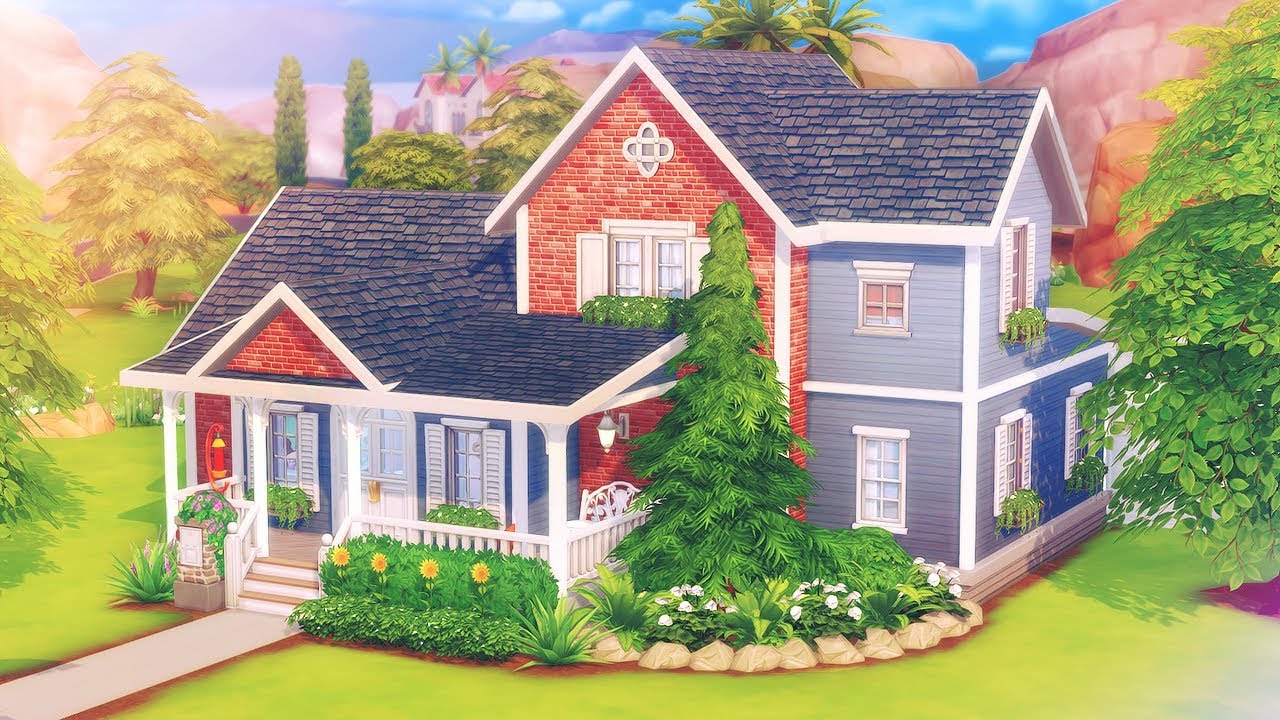Rose House - Not So Berry // The Sims 4: Speed Build