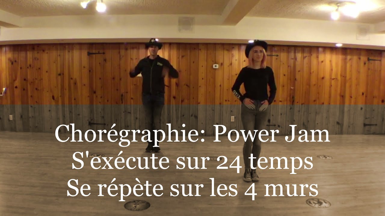 Power Jam Danses en ligne country-pop Studio 2720 2021