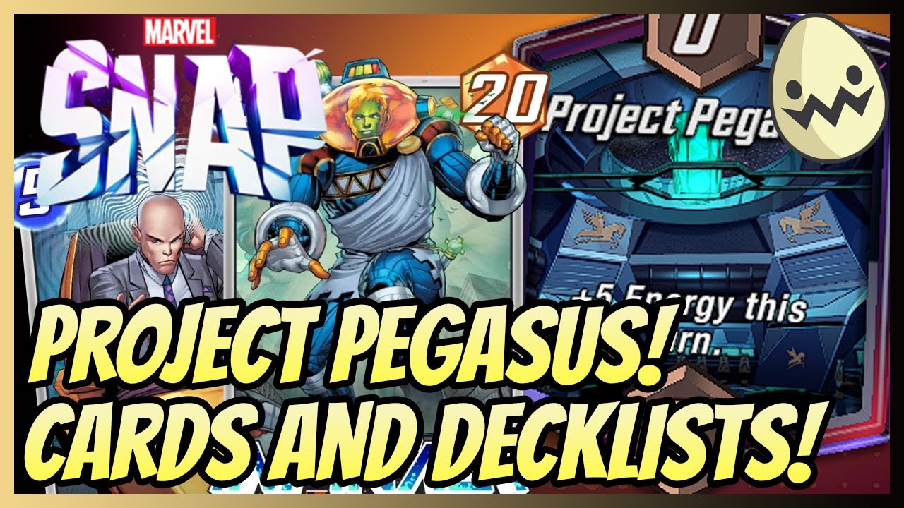 Marvel Snap: Project Pegasus! Pool 1 and 2 Cards and Deck Lists!