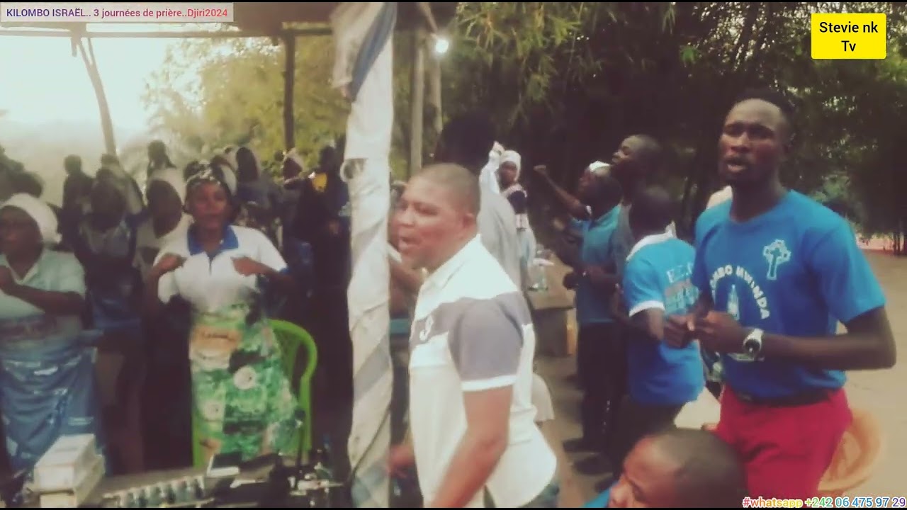 KILOMBO ISRAËL - animation _ 3 jours de prière a Djiri 2024