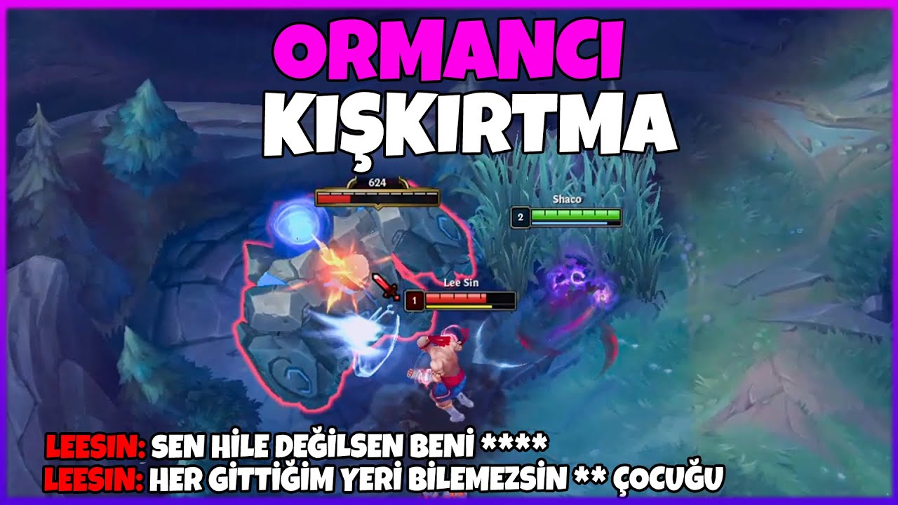 Ormancı Kışkırtma Ama Her Kestiğimde ENAYİ Diyorum ! | Leesin Delirdi Hileyi Kapat Dedi 🤣
