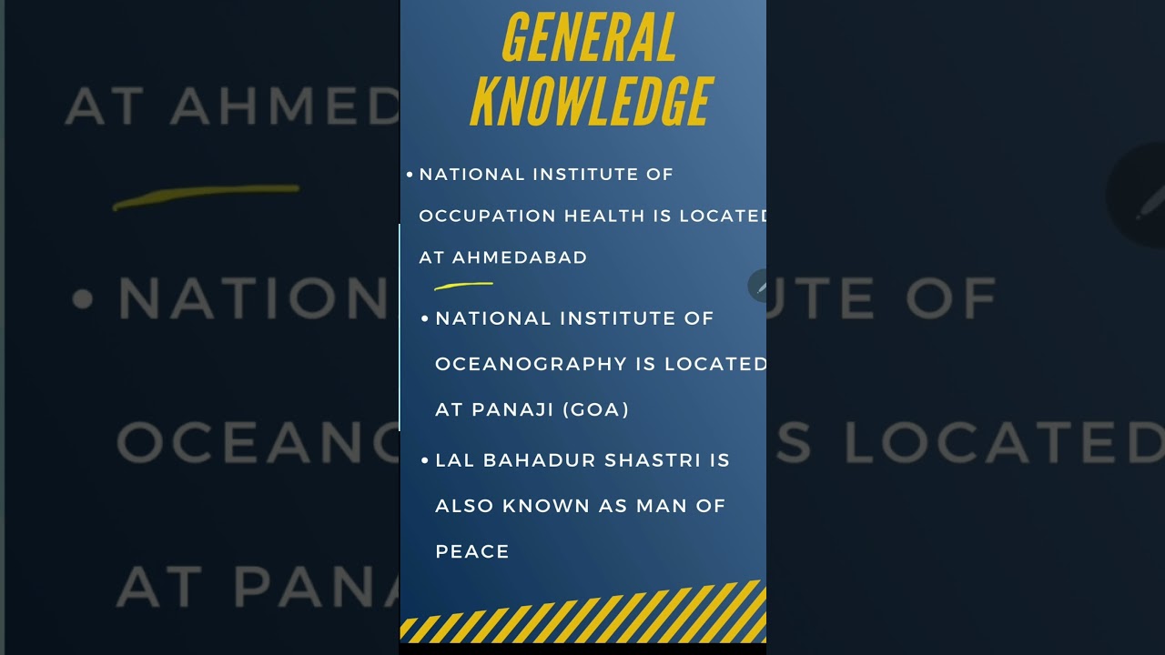 General Knowledge for Entrance Exam CUCET IPUCET DUJAT JAMIA