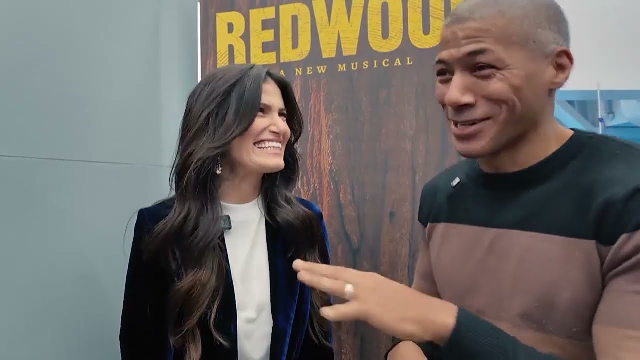 Idina Menzel discusses her return to Broadway in REDWOOD (2025)