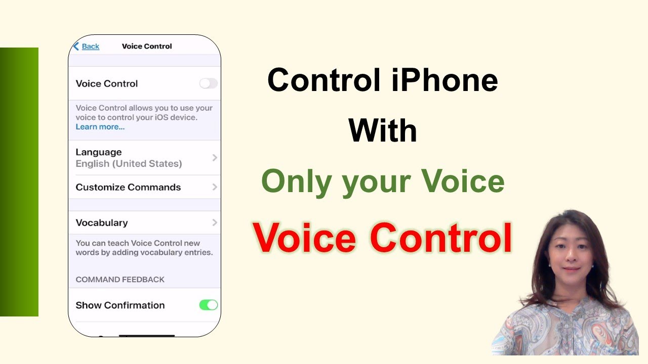 Control iPhone with Only your Voice - Voice Control