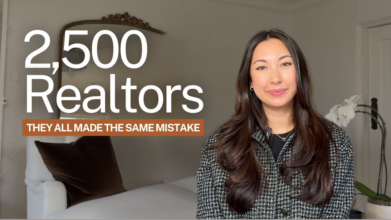 I've Coached 2,500 Realtors... Here's What I Found
