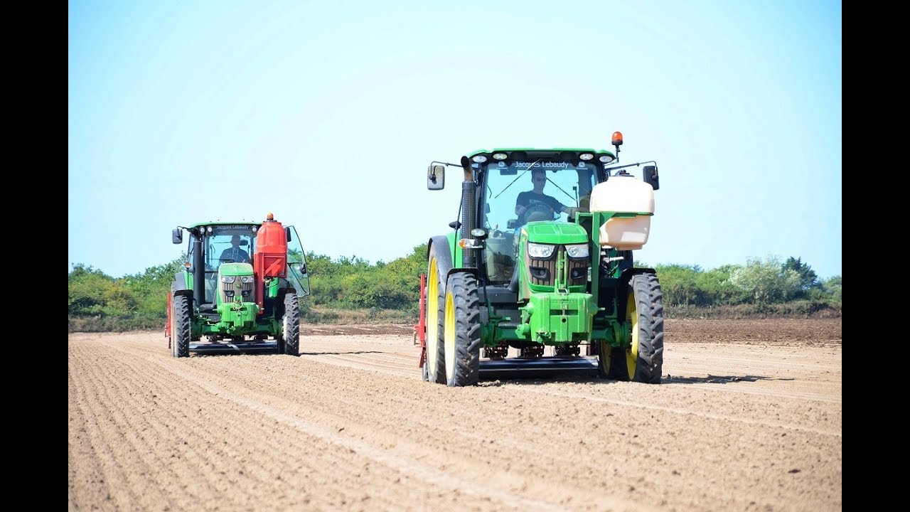 Semis de carottes 2017 !  Fendt & John Deere .