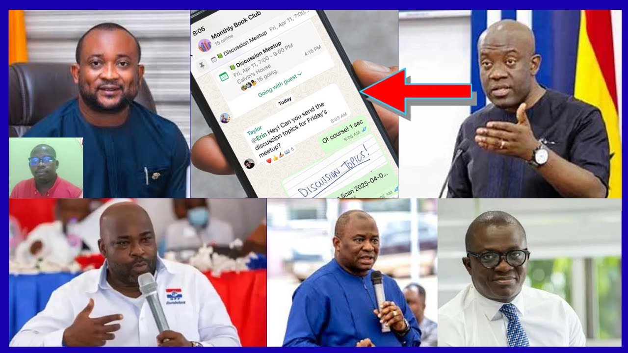 I Will Leak Our WhatsApp Chat, Shocking Details as Kojo Oppong Nkrumah F!res At Bryan Acheampong