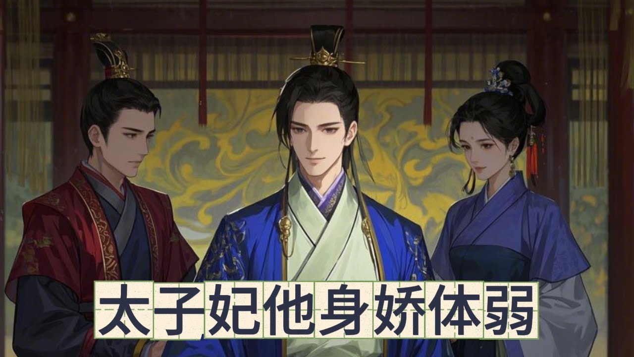 古风漫画小说《太子妃他身娇体弱》姐姐为了逃婚敲晕了我，让我嫁给太子，可是我是男儿身啊！#古风  #小说 #漫画 #漫剧