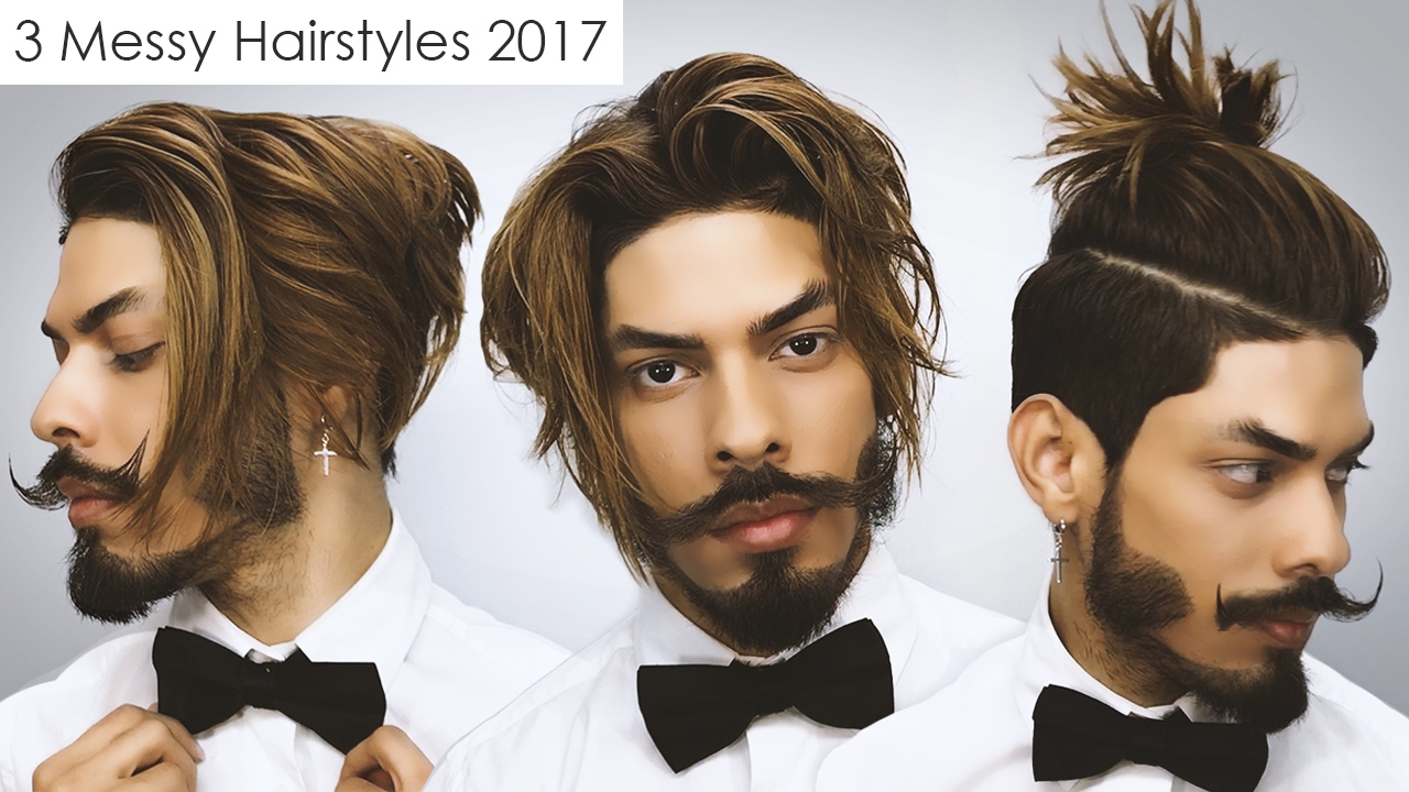 3 Messy Hairstyles 2017