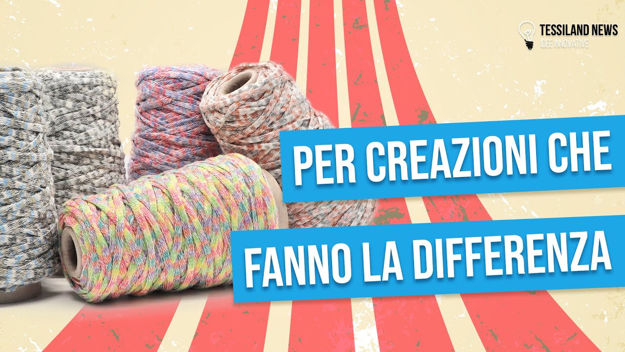 [Tessiland News] Bandelle - La Fettuccia in Lana che Trasforma i Tuoi Lavori!