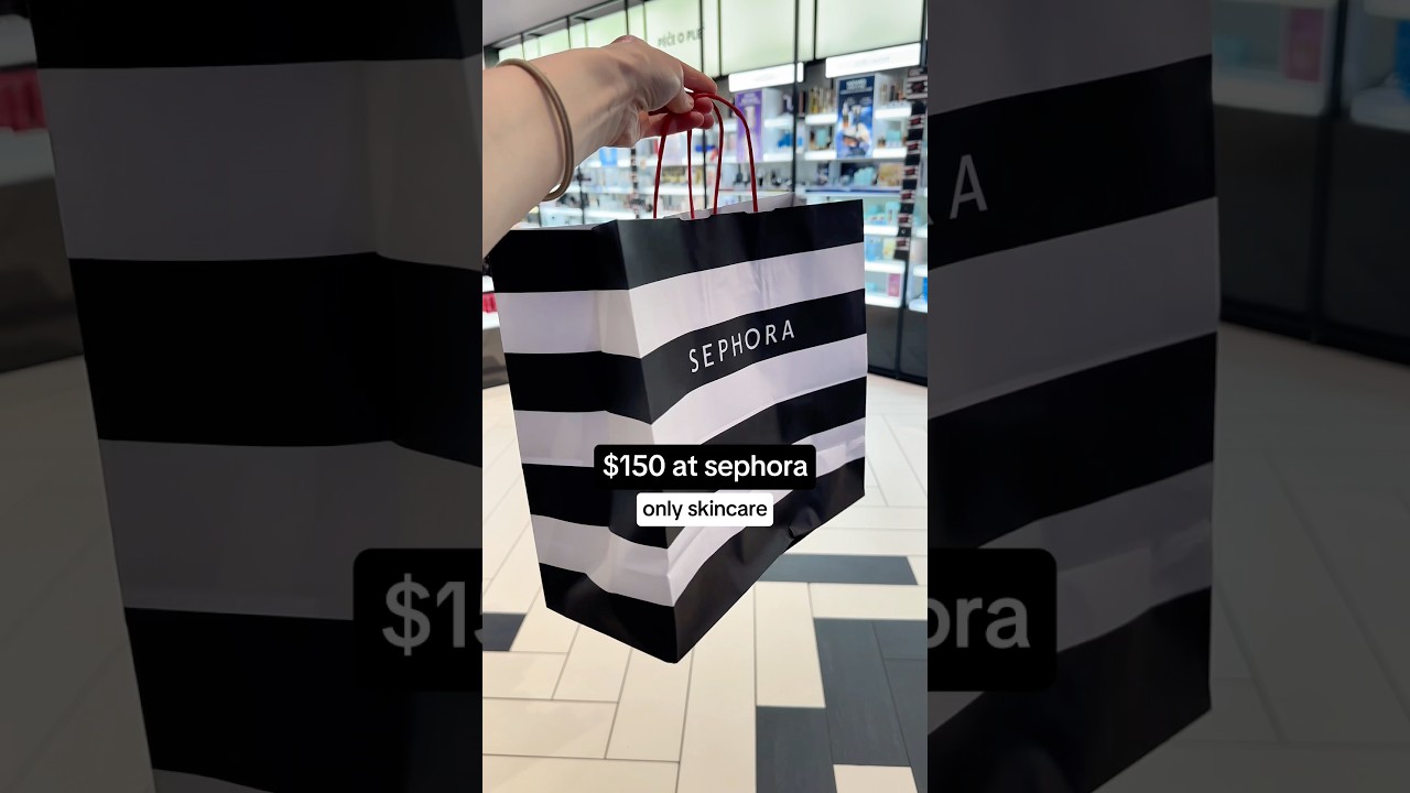 $150 sephora haul but make it skincare only 💆🏻&zwj;♀️ #sephora #sephorahaul #haul #skincare #glowyskin