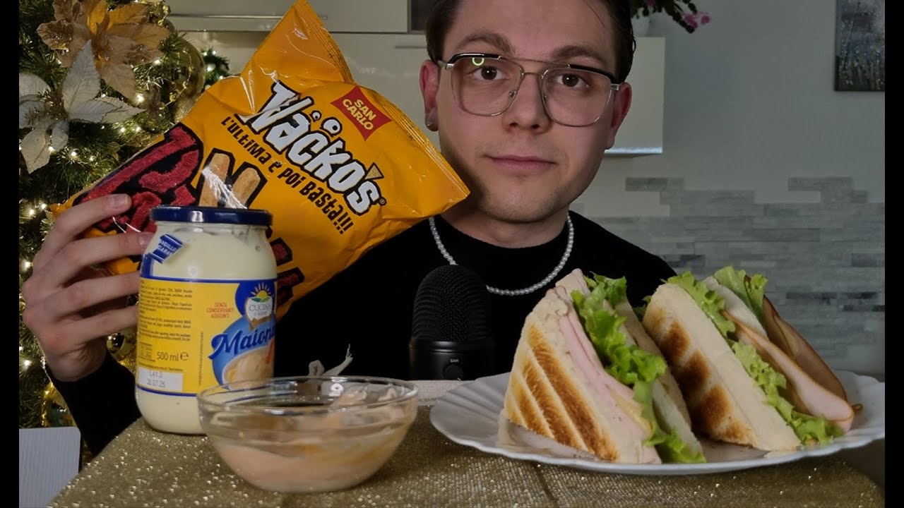 MUKBANG ASMR: TOAST e WACKO'S 🥪| Eating Sounds and Ramble