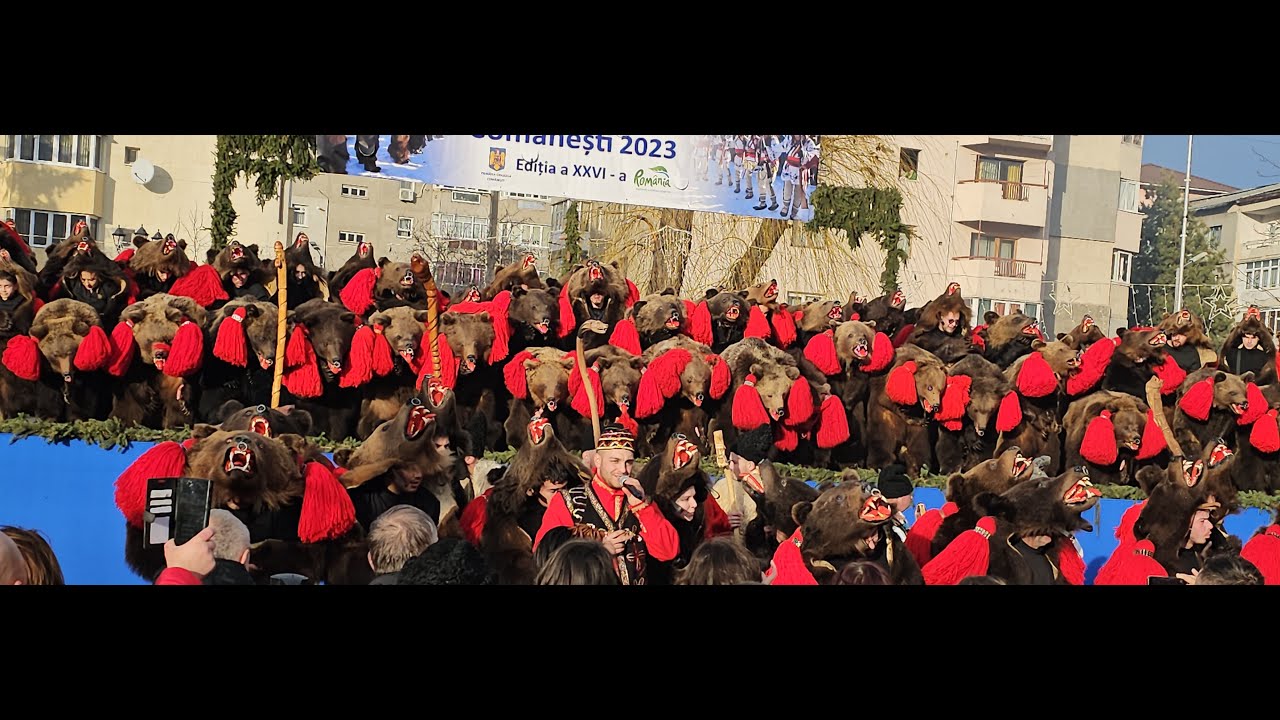 Ursul Din Sipoteni - Festivalul De Datini Și Obiceiuri Strămoșești
