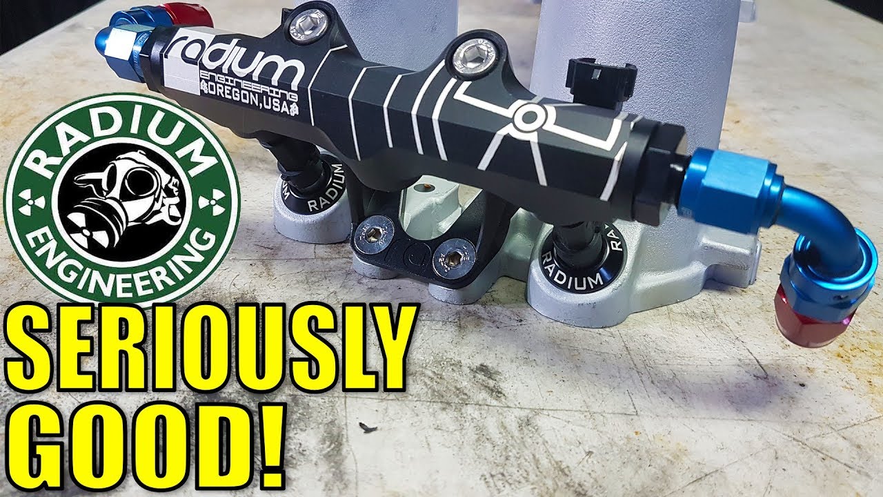 RADIUM FUEL RAILS | SUBARU | TOP FEED CONVERSION SETUP