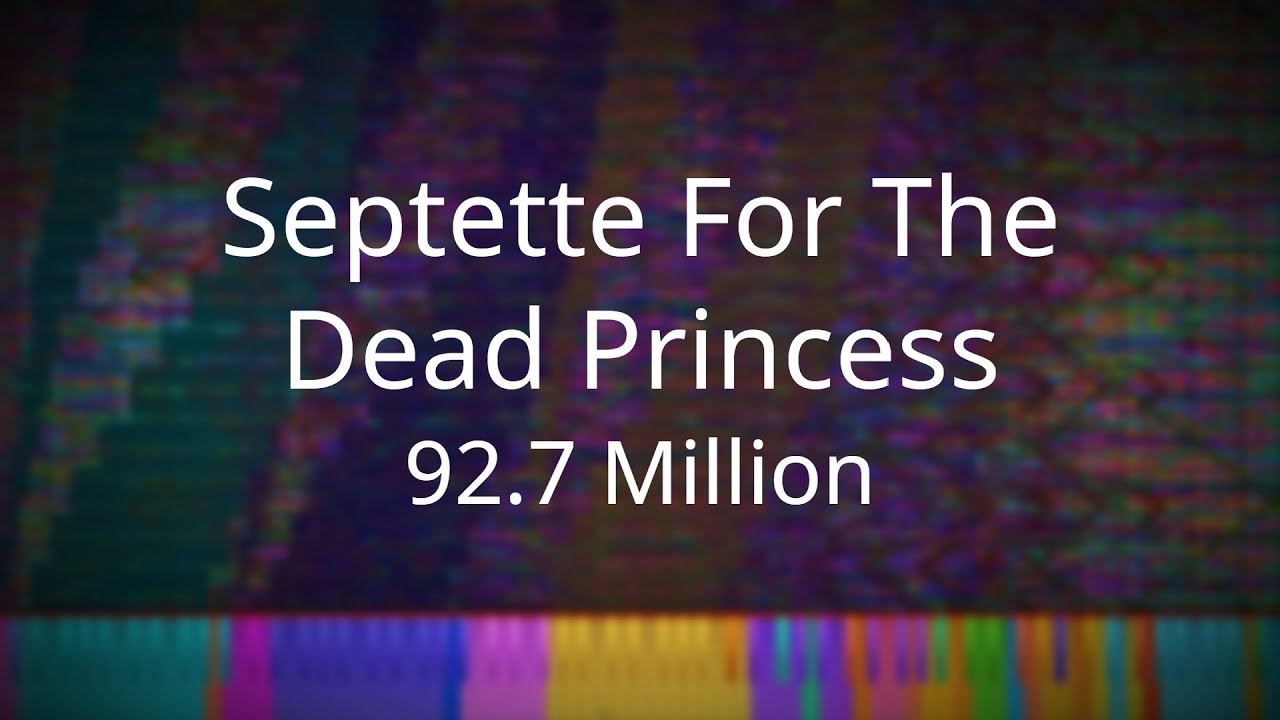 [Black MIDI] PFA- Septette For The Dead Princess 92.7 Million (No Lag)