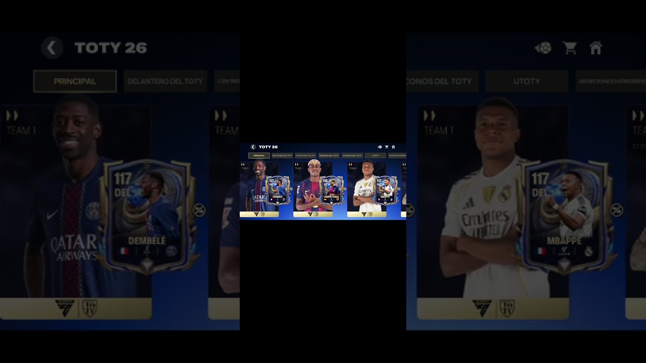 Jugamos a fc mobile(esta mudo el video)