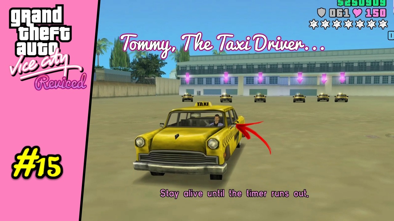 Tommy Became A Taxi Driver 🚕 || GTA VC (Reviced) [#15]