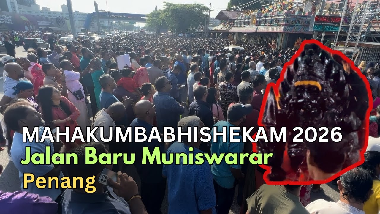 Grand Celebration of Maha Kumbabhishegam  at Jalan Baru Muneeswaran Temple 