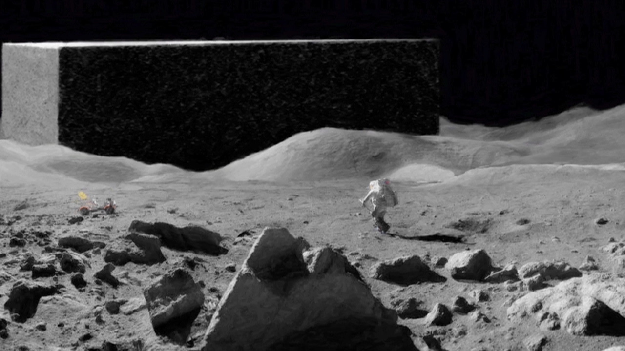 Alien Moon Structures - Apollo 17