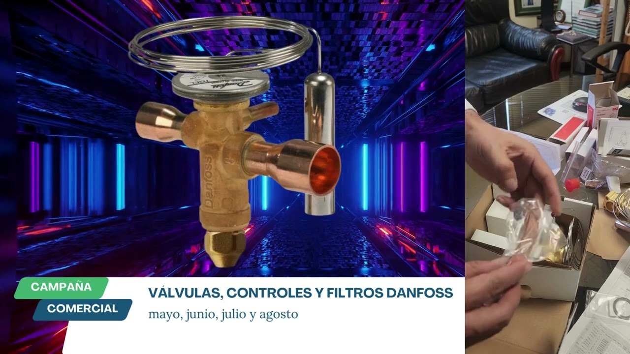 VÁLVULAS, CONTROLES Y FILTROS DANFOSS VÍDEO #3 