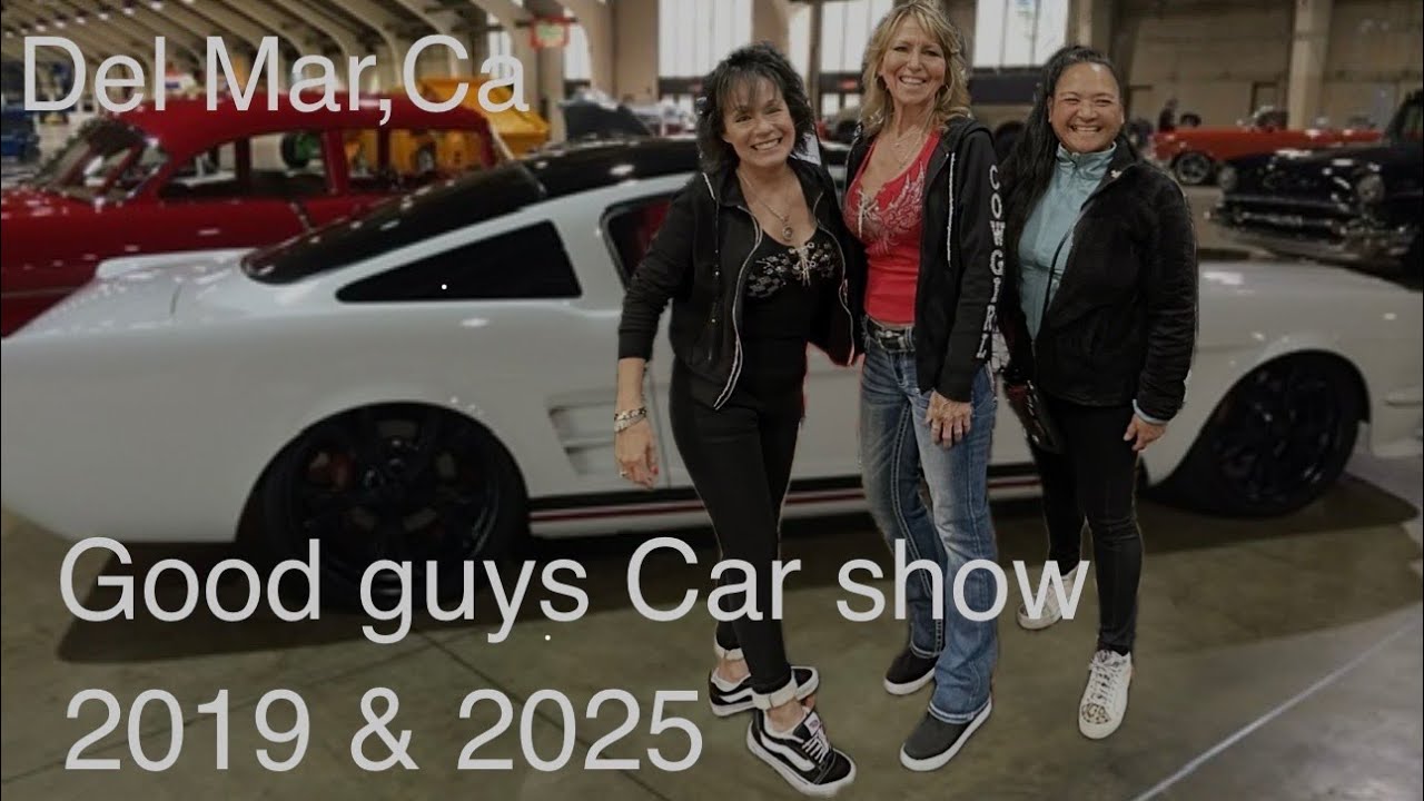 Del Mar Goodguys car show, Malanalove showcased 2 different years (2019 & 2025)
