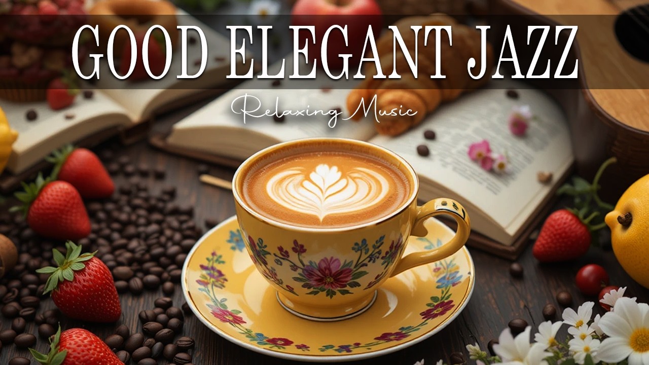 Good Elegant Jazz ☕ Bossa Nova background for Happy Moods, Stress Relief and Relaxing