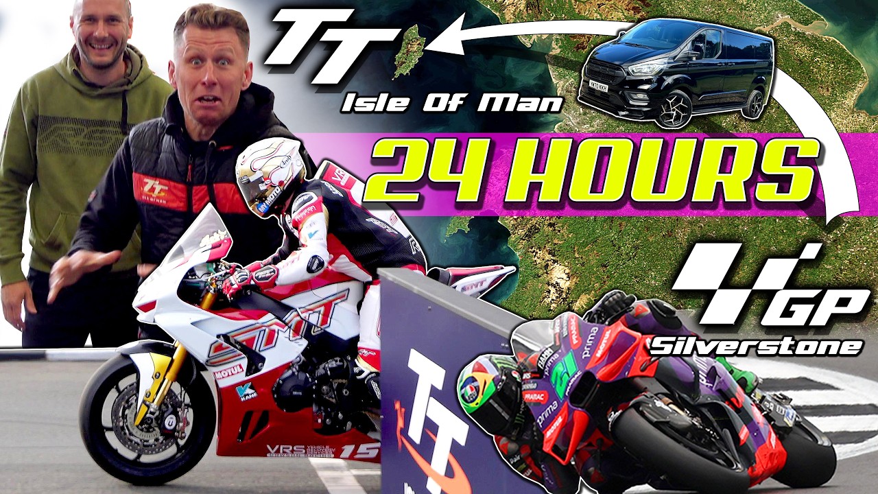 Moto GP ➡ to the ➡ TT in 24 Hours  //  Behind the scenes  //  MyMoto Vlog