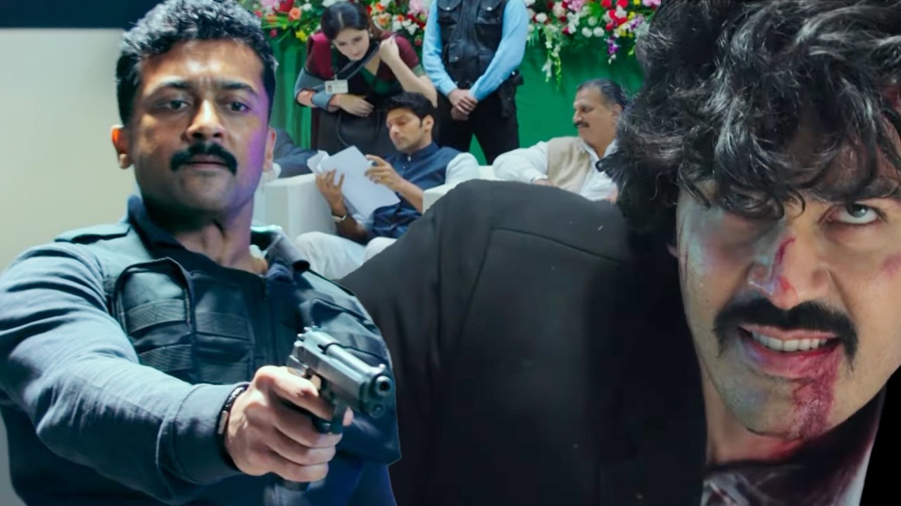 क्यों बे? गेम खेल ना क्या सिर्फ तुझे ही आता है - Suriya का जबरदस्त सीन - Rowdy Rakshak - Hindi Movie