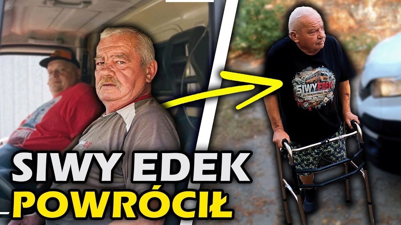 SIWY EDEK ZNÓW PROWADZI ZŁOMOBUSA