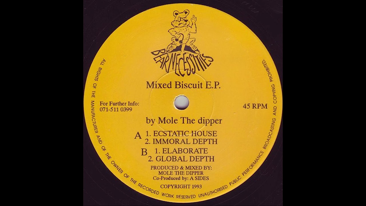 Mole The Dipper &ndash; Mixed Biscuit E.P. - Ecstatic House