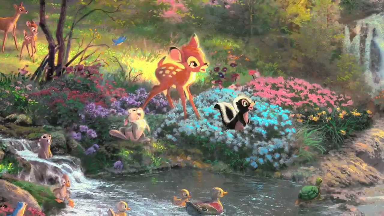 Bambi's First Year by Thomas Kinkade