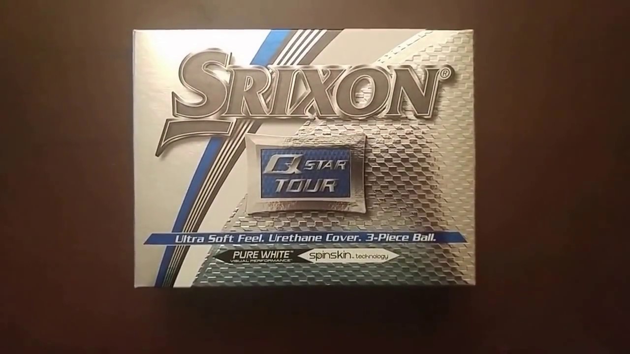 UNBOXING: Srixon Q-Star Tour golf balls