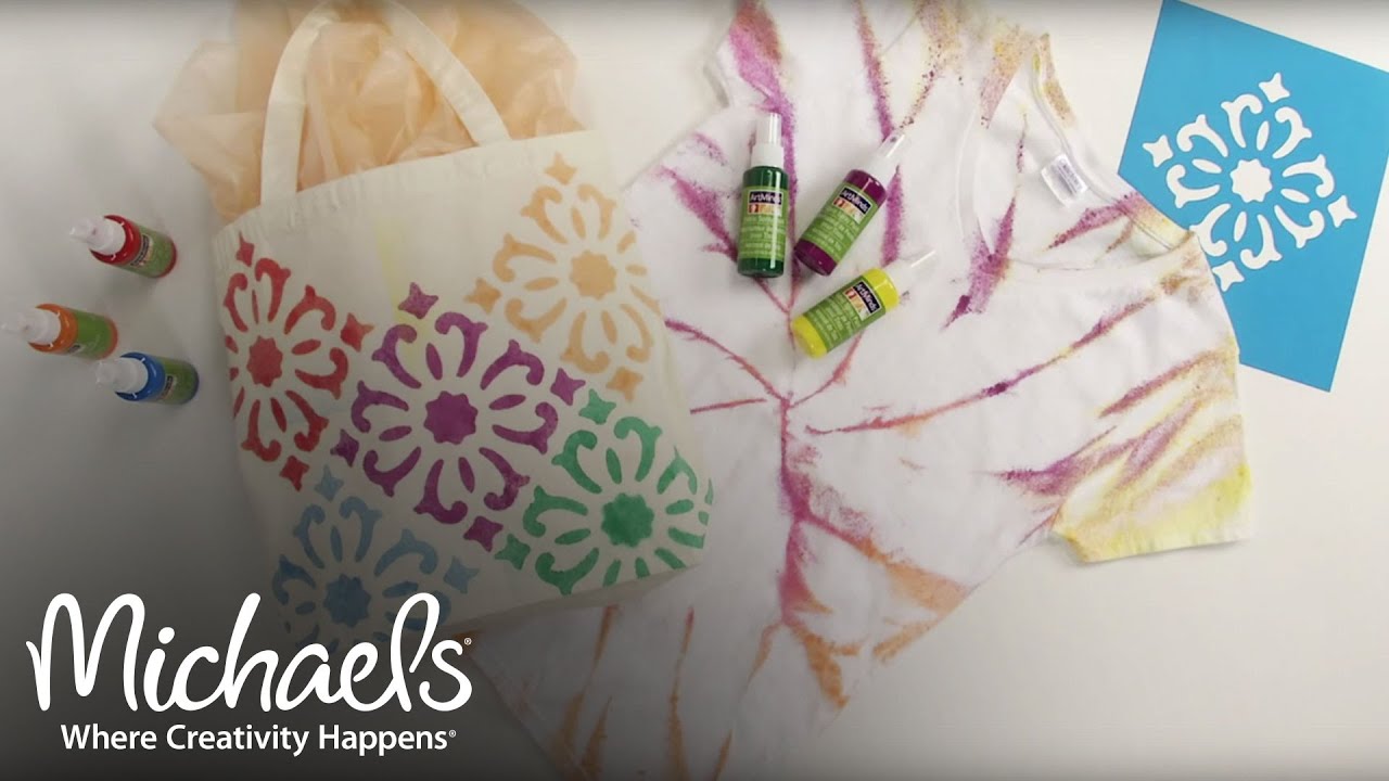 Fabric Spray Paint | DIY Apparel | Michaels