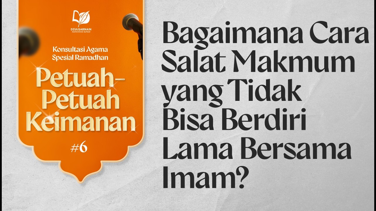 Bagaimana Cara Salat Makmum yang Tidak Bisa Berdiri Lama Bersama Imam?