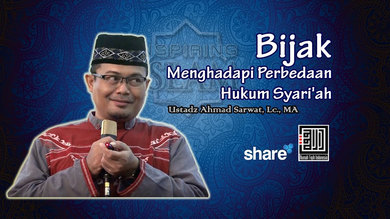 Ustadz Ahmad Sarwat, Lc., MA 