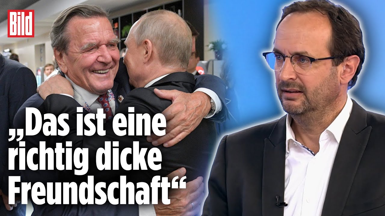 Gerhard Schröder: Der Schattenmann von Putin | Peter Tiede bei BILD Live