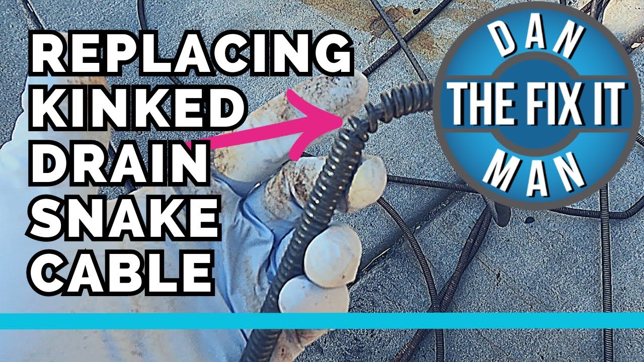 Drain Snake Cable Replacement in Drum Auger Drain Cleaning Machine - Brass Craft BC 400 Cobra Ridgid