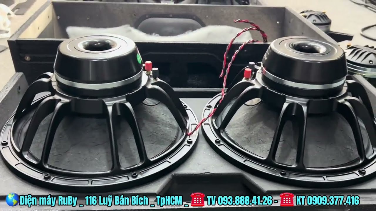 Loa hoả tiễn RuBy 212 Neo khối Thùng sơn nhựa - KM 15.500