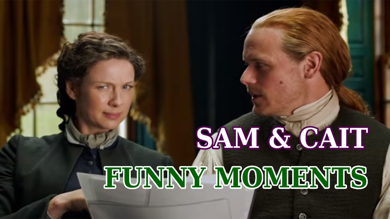 'Outlander' Sam Heughan & Caitriona Balfe Fun Times Together l Hilarious 😍