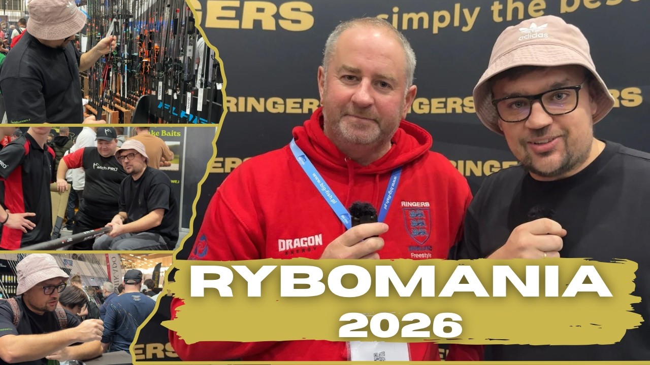 RYBOMANIA 2026 !!! Phil Ringer | MatchPro | Mikado | BaitNow i inni - sprawdzamy nowości wędkarskie!