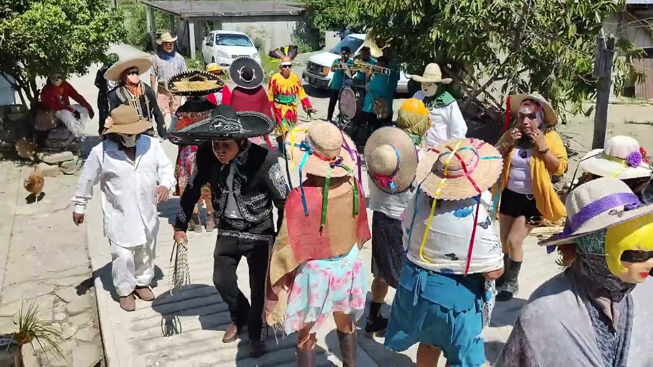 Carnaval 2025 Santa María Apipilhuasco Ixhuatlán de Madero, Ver. 08/03/25 P08 #carnaval #tradicion
