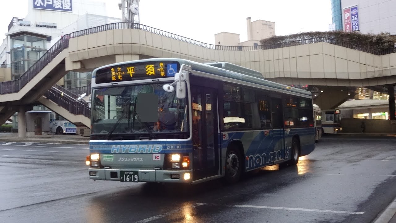 【HDV】水戸駅北口バスターミナルでのバス撮影録('16.10.25午後～夕方)