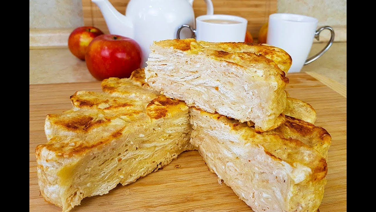 Ленивый яблочный пирог!пирог с яблоками к чаю!лаваш в духовке выпечка на скорую руку мария мироневич