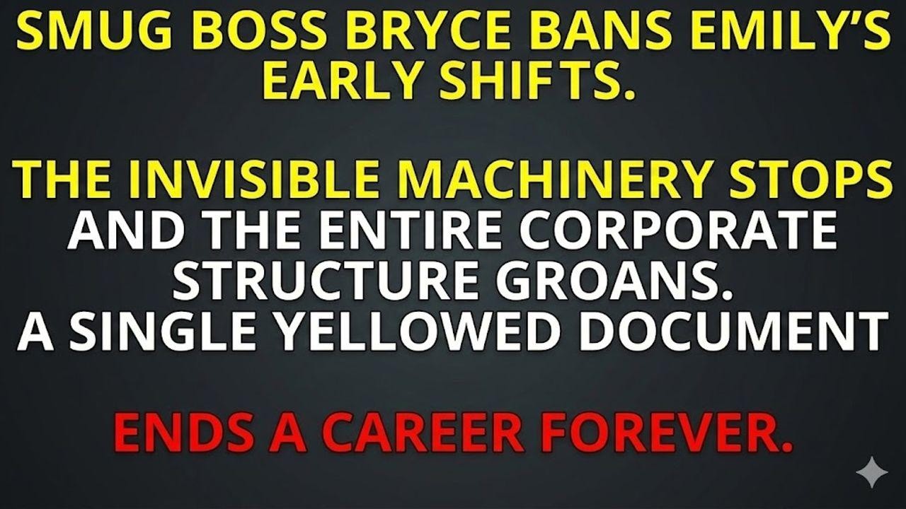 Boss Forced Me to Arrive Late. He Regretted It 4 Days Later.