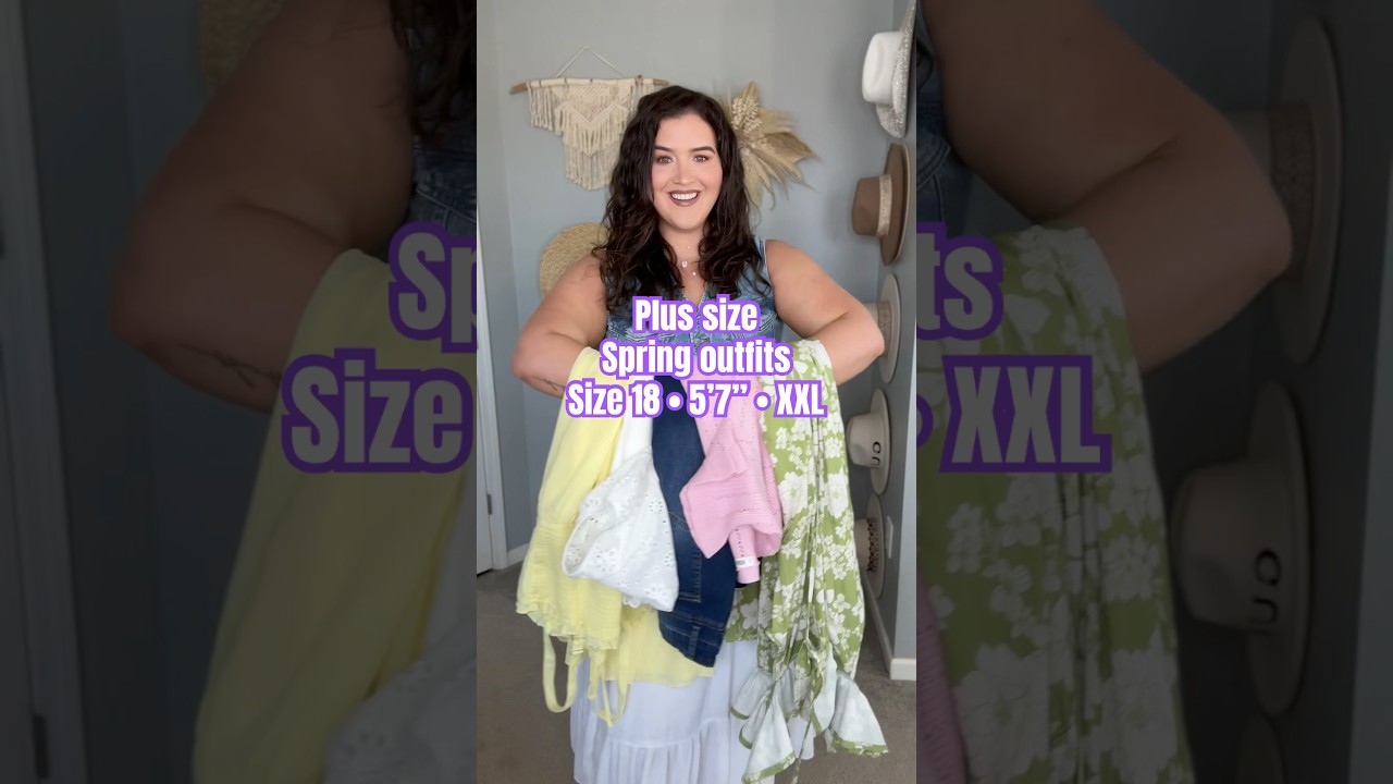 Plus size Amazon Spring outfits #styleinspo #ootd #plussize #casualoutfits #everydaystyle